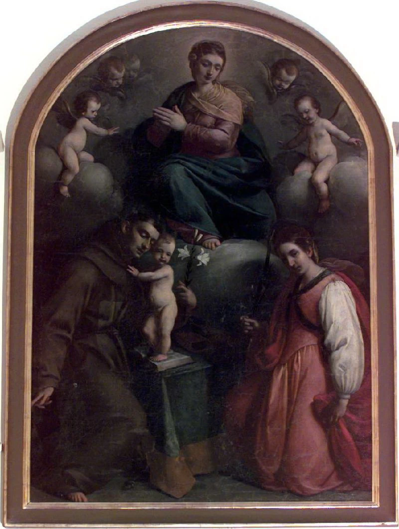 Madonna con S. Antonio da Padova e S. Apollonia